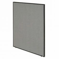 Interion By Global Industrial Interion® Office Partition Panel, 36-1/4"W x 72"H, Gray