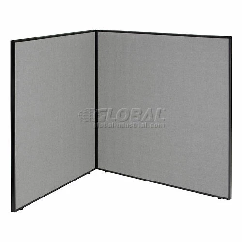 Interion By Global Industrial Interion® 90 Degree Corner Connector Kit for 96"H Panel - Image 4