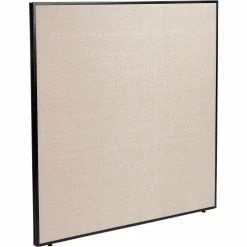 Interion By Global Industrial Interion® Office Partition Panel, 60-1/4"W x 60"H, Tan