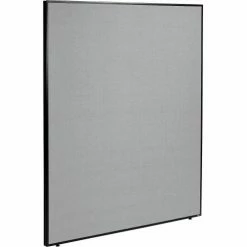 Interion By Global Industrial Interion® Office Partition Panel, 60-1/4"W x 96"H, Gray
