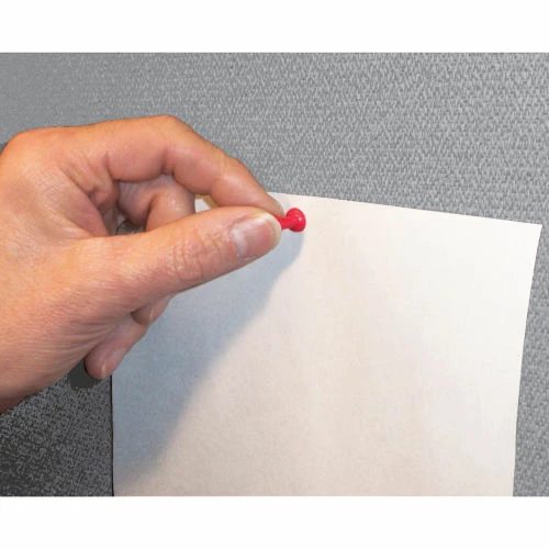 Screenflex Portable Room Divider 3 Panel, 6'H x 5'9"W, Fabric Color: Gray - Image 4