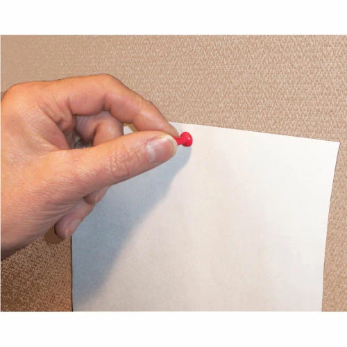 Screenflex Portable Room Divider 5 Panel, 7'4"H x 9'5"W, Fabric Color: Oatmeal - Image 4