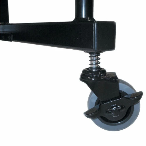 Screenflex Portable Room Divider 9 Panel, 5'H x 16'9"W, Fabric Color: Blue - Image 6