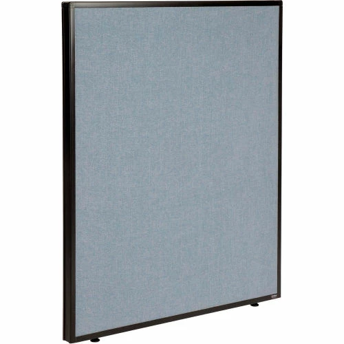 Interion By Global Industrial Interion® Office Partition Panel, 36-1/4"W x 42"H, Blue - Image 2