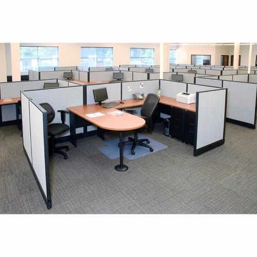 Interion By Global Industrial Interion® Office Partition Panel, 36-1/4"W x 42"H, Blue - Image 15