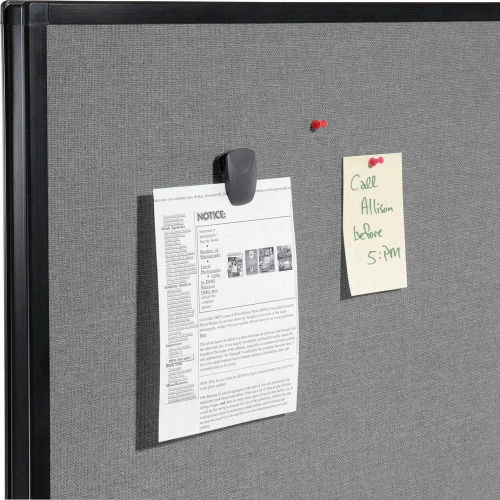 Interion By Global Industrial Interion® Electric Office Partition Panel, 36-1/4"W x 46"H, Gray - Image 5
