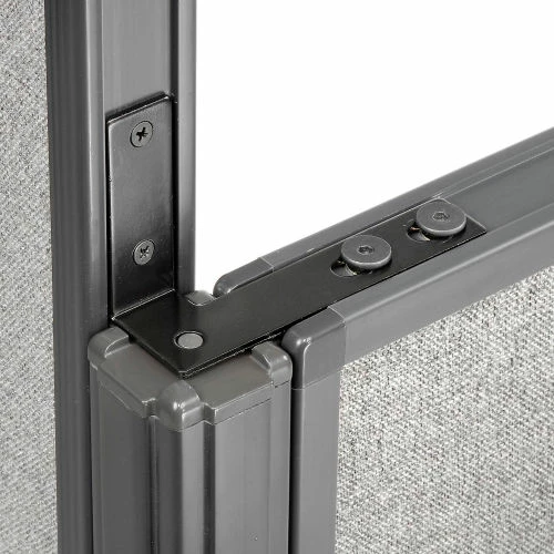 Interion By Global Industrial Interion® High Low Corner 90 Kit For 46" Low Panel