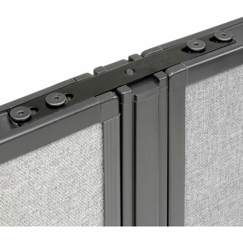 Interion By Global Industrial Interion® High Low Three Way Kit For Two 64" High Panel - Image 3