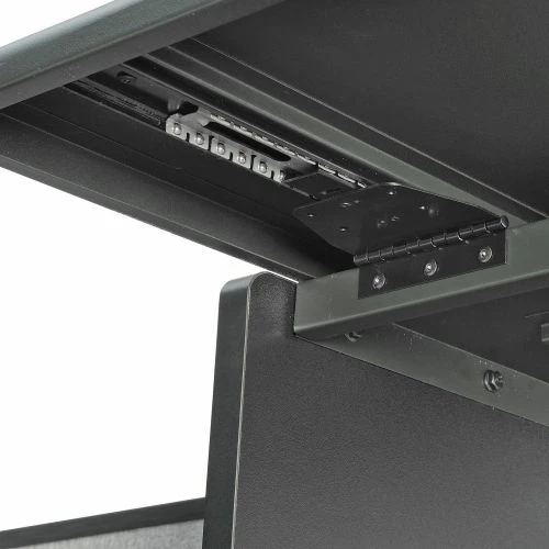 Interion By Global Industrial Interion® 48" Overhead Cabinet In Black - Image 9