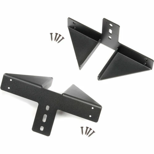 Interion By Global Industrial Interion® L-Shaped Reception Station, 116"W x 80"D x 44"H, Cherry Counter, Gray Panel - Image 18