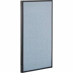 Interion By Global Industrial Interion® Office Partition Panel, 24-1/4"W x 42"H, Blue