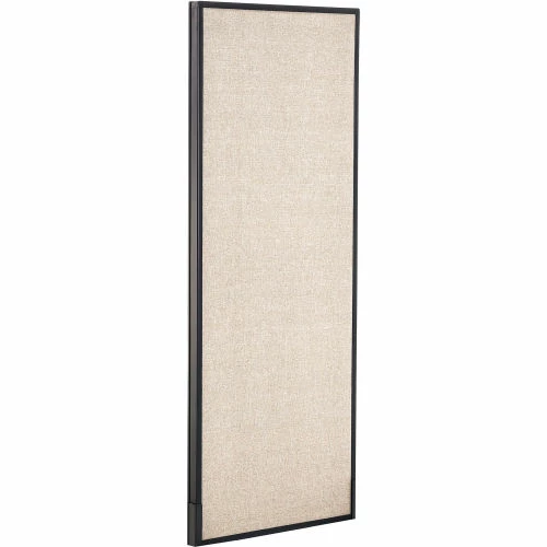 Interion By Global Industrial Interion® Office Partition Panel, 24-1/4"W x 60"H, Tan