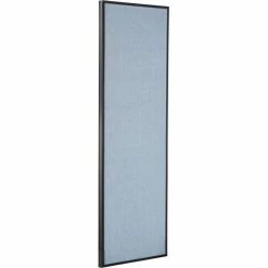 Interion By Global Industrial Interion® Office Partition Panel, 24-1/4"W x 72"H, Blue