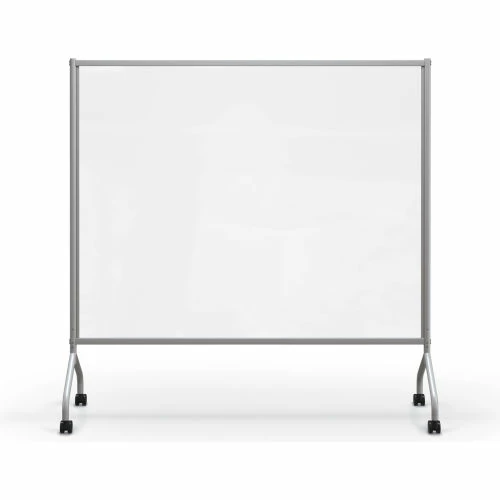 Balt® Acrylic Mobile Divider - 71.7"W x 71.8"H - Clear