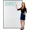 Interion By Global Industrial Interion® Office Partition Panel With Whiteboard, 48-1/4"W x 72"H
