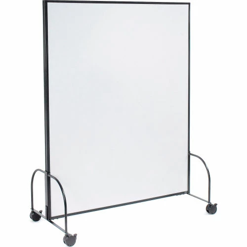 Interion By Global Industrial Interion® Mobile Office Partition Panel with 2-Sided Whiteboard, 48-1/4"W x 63-1/2"H - Image 3