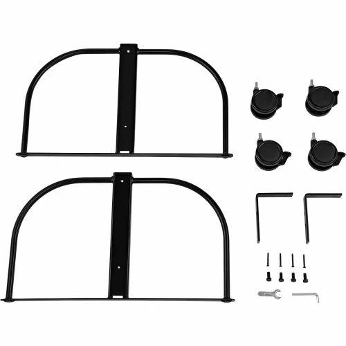 Interion By Global Industrial Interion® Mobile Office Partition Panel with 2-Sided Whiteboard, 48-1/4"W x 63-1/2"H - Image 7