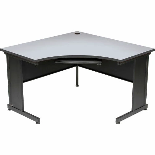 Interion By Global Industrial Interion® Pre-Configured 4 Person Office Cubicle - Image 8