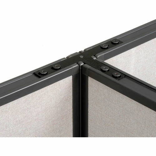 Interion By Global Industrial Interion® Pre-Configured 4 Person Office Cubicle - Image 13