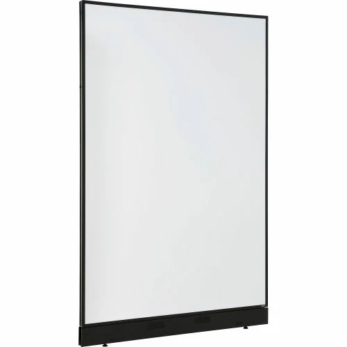 Interion By Global Industrial Interion® Office Partition Panel with Whiteboard and Raceway, 48-1/4"W x 76"H - Image 5