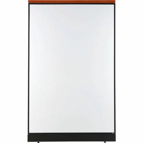 Interion By Global Industrial Interion® Deluxe Office Partition Panel w/Whiteboard and Pass-Thru Cable 48-1/4"W x 77-1/2"H - Image 3