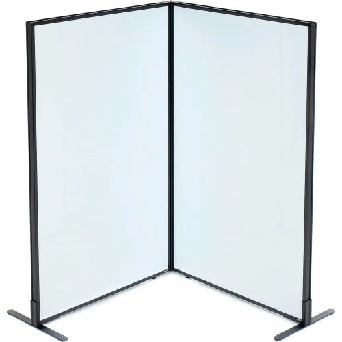 Interion By Global Industrial Interion® Freestanding 2-Panel Corner Room Divider with Whiteboard, 36-1/4"W x 60"H - Image 3