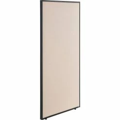 Interion By Global Industrial Interion® Office Partition Panel, 36-1/4"W x 96"H, Tan