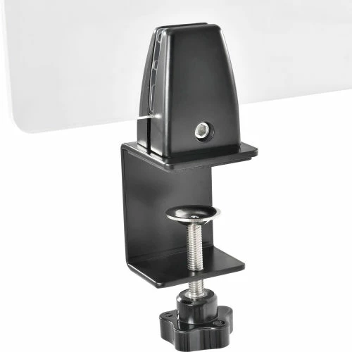 Interion By Global Industrial Interion® Mounted Clear Desk Divider, 36"W x 24"H - Image 4