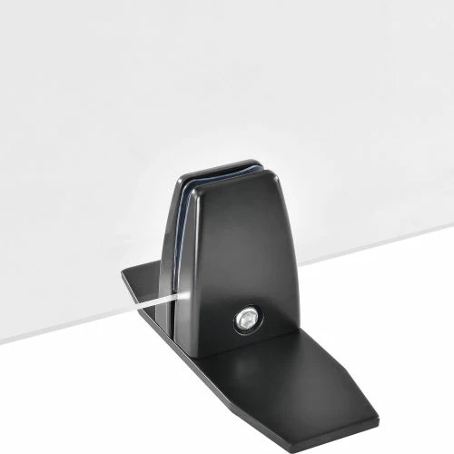 Interion By Global Industrial Interion® Freestanding Clear Desk Divider, 60"W x 24"H - Image 4