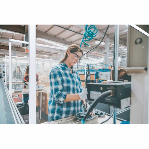 Global Industrial Clear Mobile Divider, Vinyl, 48"W x 72"H - Image 9