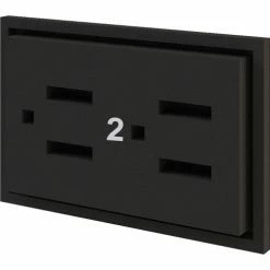 Interion By Global Industrial Interion®: Modular Partition Circuit 2 Receptacle