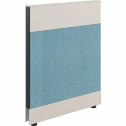 Interion By Global Industrial Interion® Modular Partition Base Panel, 30"W x 38"H, Blue