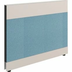 Interion By Global Industrial Interion® Modular Partition Base Panel, 48"W x 38"H, Blue