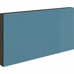 Interion By Global Industrial Interion® Modular Partition Stacking Panel with Fabric, 30"W x 16"H, Blue