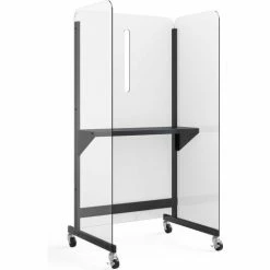 Safco® Temperature Checking Station - Mobile Divider