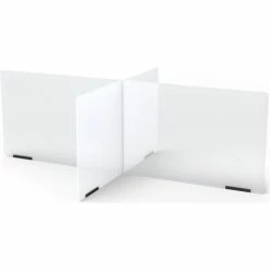 Jonti-Craft® See-Thru Table Divider Shields - 4 Station - 47-1/2"W x 29-1/2"D x 16"H