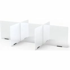 Jonti-Craft® See-Thru Table Divider Shields - 6 Station - 58-1/2"W x 29-1/2"D x 16"H