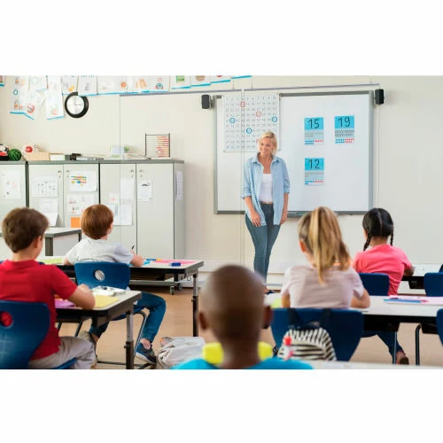 Global Industrial Ceiling Mounted Personal Safety Partition, 4'W x 6'H - Image 5