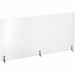 American Metalcraft Clear Booth Guard - 46"W x 24"H - Acrylic