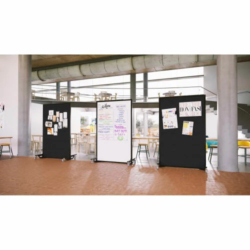 Screenflex Multi-Purpose Ballistic Panel - 6'6"H x 4'W - Designer Charcoal - Image 6