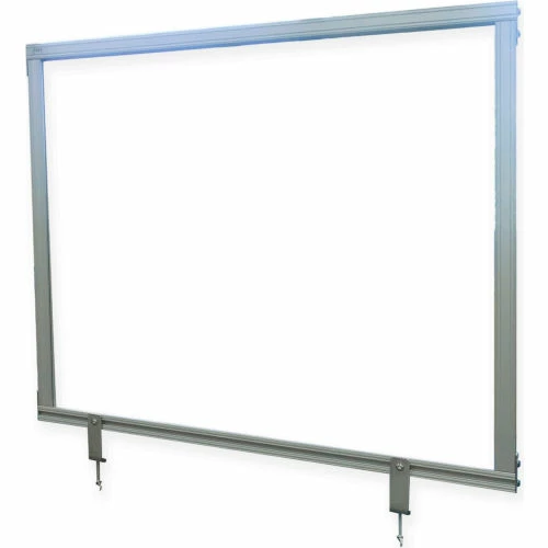 Ghent Desktop Acrylic Protection Screen - Frosted - 24"H x 29"W