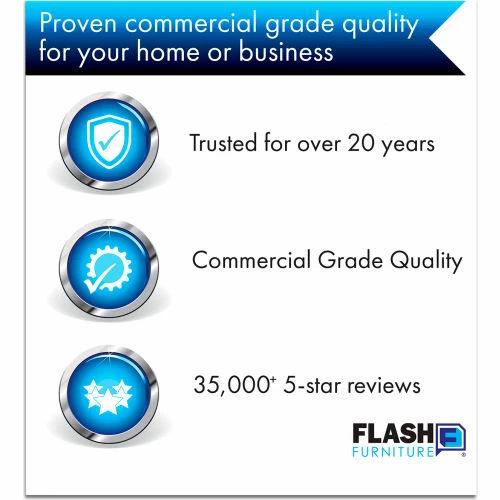 Flash Furniture 3 Panel Transparent Acrylic Mobile Partition with Lockable Casters-106-1/2"W x 72"H - Image 3