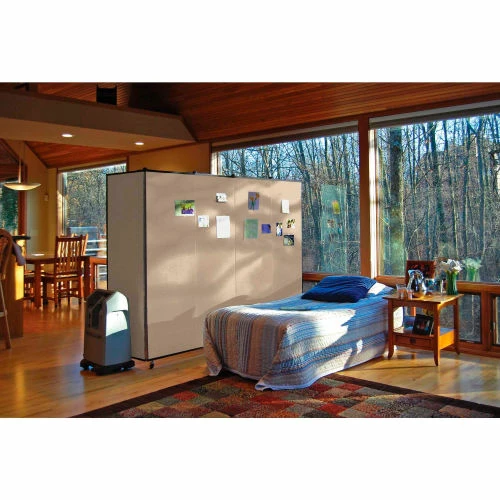 Screenflex Healthflex Portable Medical Privacy Screen, 3-Panel, Mallard - Image 11