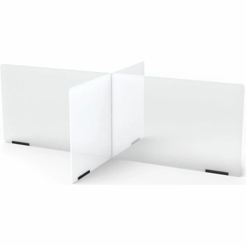 Jonti-Craft® See-Thru Table Divider Shields - 4 Station - 47-1/2"W x 29-1/2"D x 16"H - Image 2