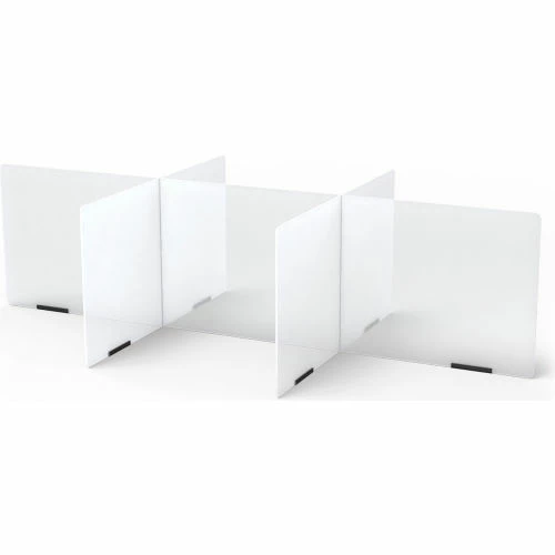 Jonti-Craft® See-Thru Table Divider Shields - 6 Station - 58-1/2"W x 29-1/2"D x 16"H - Image 2