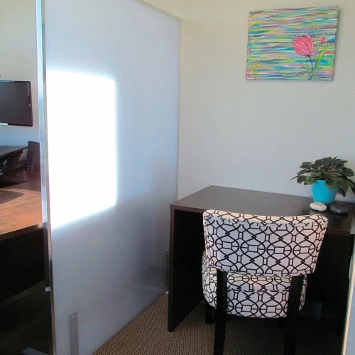 AmeriLux Polycarbonate Divider With Square Corners 60"W x 60"H Opal - Image 3