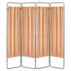 Omnimed® Privacy Economy Folding Screen Frame, 4 Sections