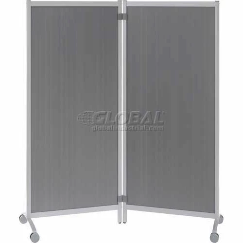 Paperflow Portable Office Partitions Gray