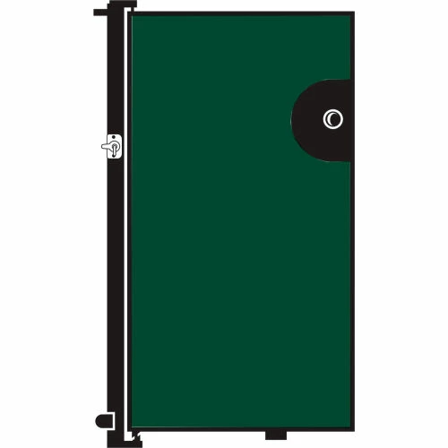Screenflex 5'H Door - Mounted to End of Room Divider - Mallard