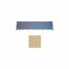 Screenflex 11 Panel Portable Room Divider, 5'H x 20'5"W, Vinyl Color: Sandalwood